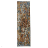 Mojave 4440 S Modern Abstract Distressed Eco-Friendly Recycled Polyester Flat-Pile Multicolour Runner