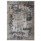 Mojave 8024 H Modern Abstract Distressed Eco-Friendly Recycled Polyester Flat-Pile Multicolour Rug