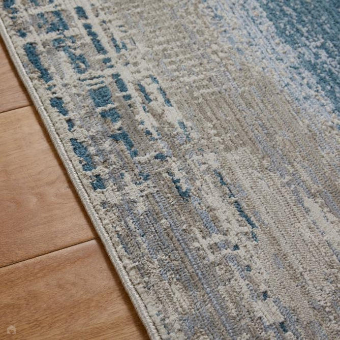 Mojave 91 B Modern Abstract Distressed Soft-Touch Recycled Polyester Low Profile Short Pile Denim/Grey/Taupe/Multicolour Rug-Oriental Weavers-Rug Love - The Most Loved Rug Store