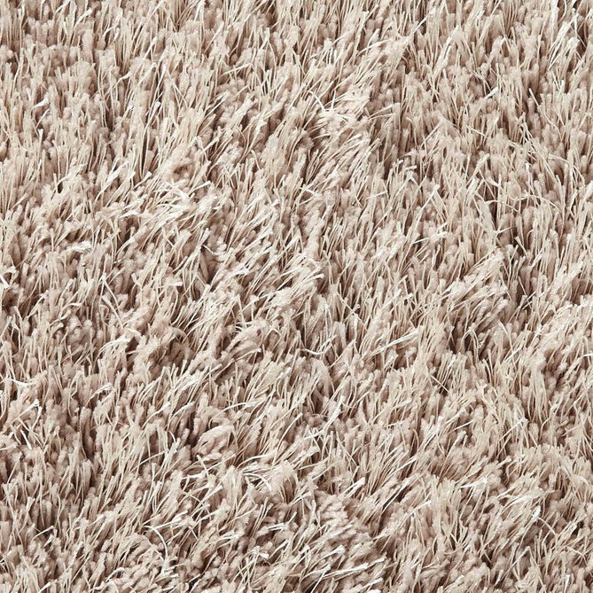 Montana Luxury Super Plush Heavyweight High-Density Hand-Woven Soft High-Pile Plain Polyester Tonal Textured Shimmer Shaggy Beige Round Rug-Think Rugs-Rug Love - The Most Loved Rug Store