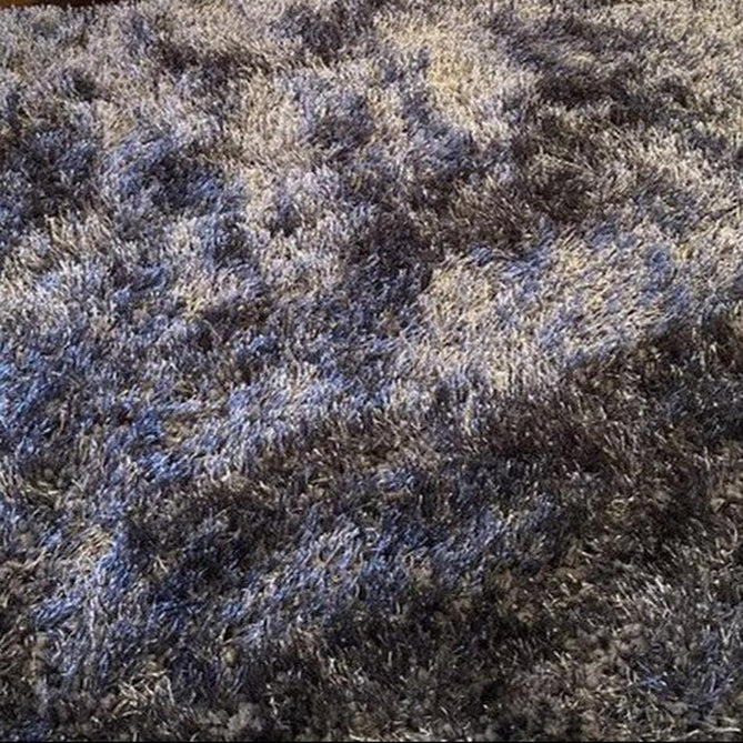 Montana Luxury Super Plush Heavyweight High-Density Hand-Woven Soft High-Pile Plain Polyester Tonal Textured Shimmer Shaggy Dark Grey Rug-Think Rugs-Rug Love - The Most Loved Rug Store