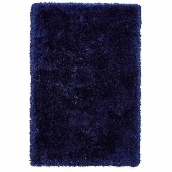 Montana Luxury Super Plush Heavyweight High-Density Hand-Woven Soft High-Pile Plain Polyester Tonal Textured Shimmer Shaggy Dark Navy Rug-Think Rugs-Rug Love - The Most Loved Rug Store