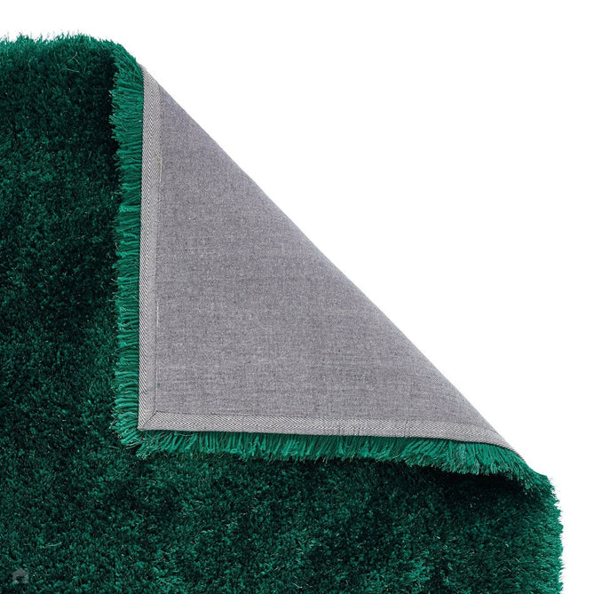 Montana Luxury Super Plush Heavyweight High-Density Hand-Woven Soft High-Pile Plain Polyester Tonal Textured Shimmer Shaggy Jewel Green Rug-Think Rugs-Rug Love - The Most Loved Rug Store