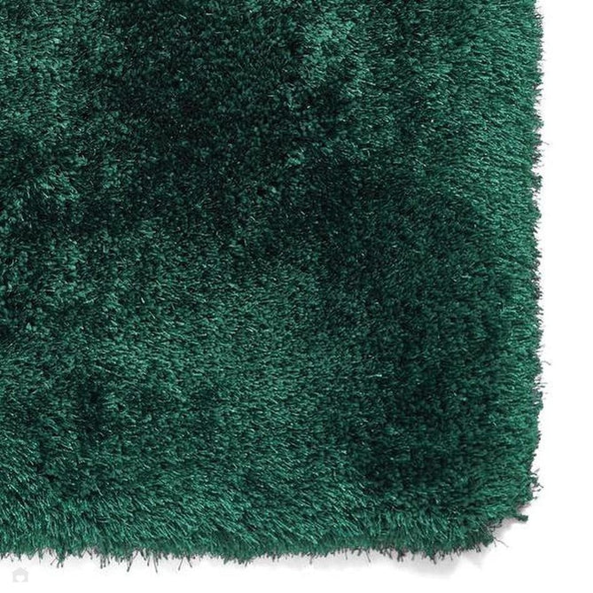 Montana Luxury Super Plush Heavyweight High-Density Hand-Woven Soft High-Pile Plain Polyester Tonal Textured Shimmer Shaggy Jewel Green Rug-Think Rugs-Rug Love - The Most Loved Rug Store