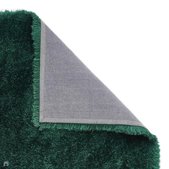Montana Luxury Super Plush Heavyweight High-Density Hand-Woven Soft High-Pile Plain Polyester Tonal Textured Shimmer Shaggy Jewel Green Rug-Think Rugs-Rug Love - The Most Loved Rug Store