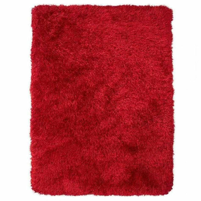 Montana Luxury Super Plush Heavyweight High-Density Hand-Woven Soft High-Pile Plain Polyester Tonal Textured Shimmer Shaggy Red Rug-Think Rugs-Rug Love - The Most Loved Rug Store