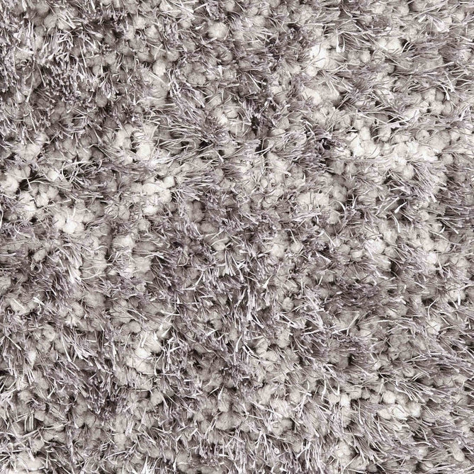 Montana Luxury Super Plush Heavyweight High-Density Hand-Woven Soft High-Pile Plain Polyester Tonal Textured Shimmer Shaggy Silver Round Rug-Think Rugs-Rug Love - The Most Loved Rug Store