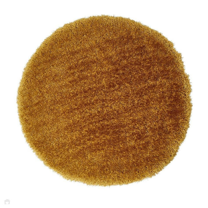 Montana Luxury Super Plush Heavyweight High-Density Hand-Woven Soft High-Pile Plain Polyester Tonal Textured Shimmer Shaggy Yellow Rug-Think Rugs-Rug Love - The Most Loved Rug Store