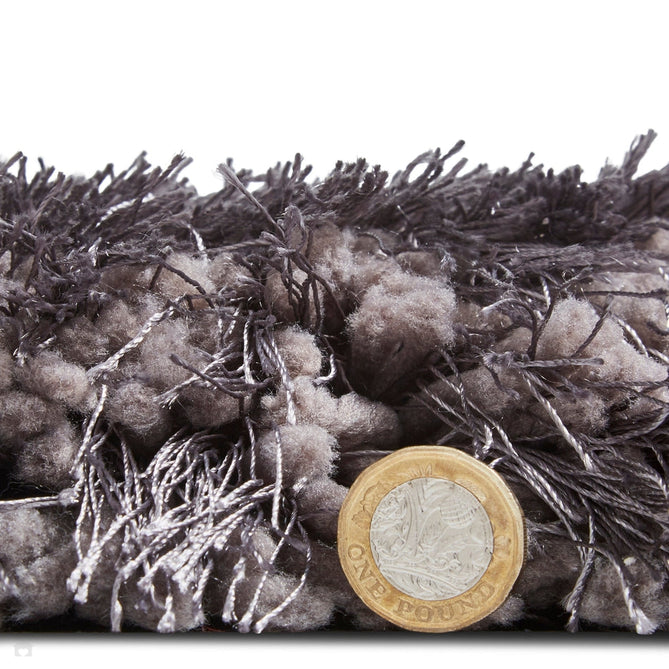 Montana Super Plush Heavyweight High-Density Luxury Hand-Woven Soft High-Pile Plain Shaggy Dark Grey Rug-Think Rugs-Rug Love - The Most Loved Rug Store