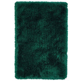 Montana Super Plush Heavyweight High-Density Luxury Hand-Woven Soft High-Pile Plain Shaggy Jewel Green Rug