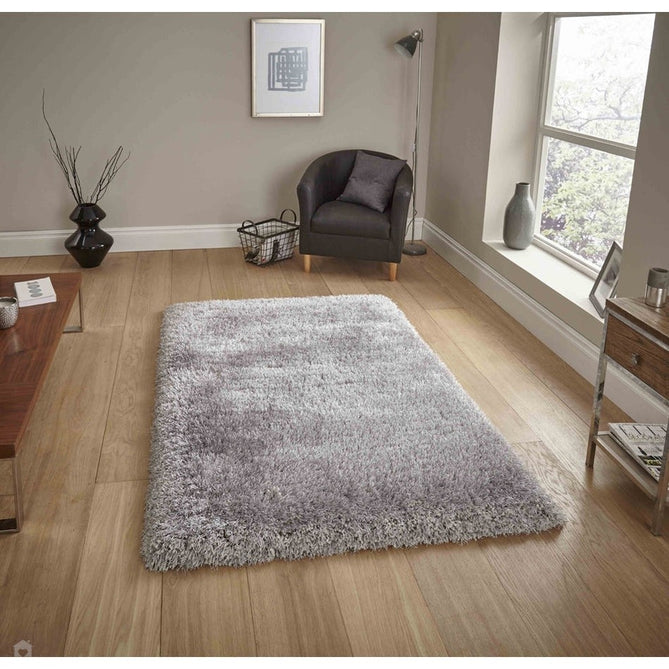 Montana Super Plush Heavyweight High-Density Luxury Hand-Woven Soft High-Pile Plain Shaggy Silver Rug-Think Rugs-Rug Love - The Most Loved Rug Store