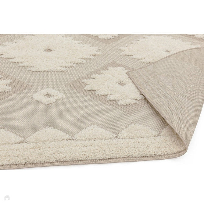 Monty MN02 Tribal Modern Geometric Durable Stain-Resistant Weatherproof Flatweave In-Outdoor Natural/Cream Rug-Asiatic Carpets-Rug Love - The Most Loved Rug Store