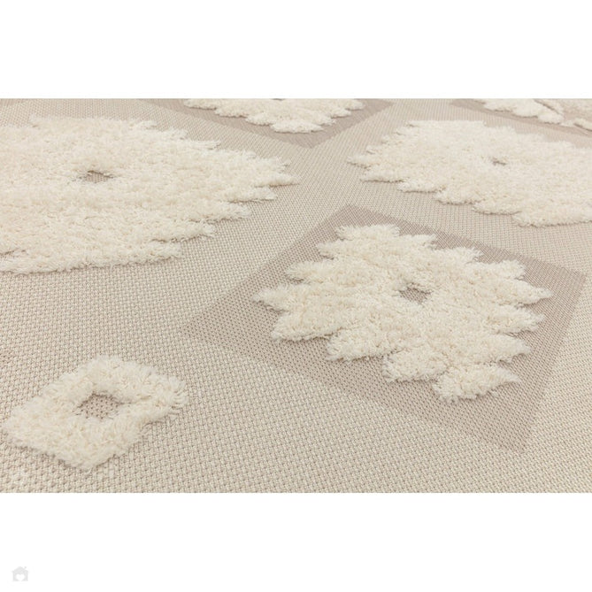 Monty MN02 Tribal Modern Geometric Durable Stain-Resistant Weatherproof Flatweave In-Outdoor Natural/Cream Rug-Asiatic Carpets-Rug Love - The Most Loved Rug Store