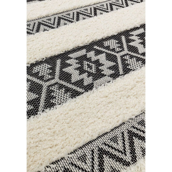 Monty MN04 Stripe Modern Durable Stain-Resistant Weatherproof Flatweave In-Outdoor Natural/Cream Rug-Asiatic Carpets-Rug Love - The Most Loved Rug Store