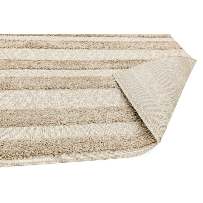 Monty MN04 Stripe Modern Durable Stain-Resistant Weatherproof Flatweave In-Outdoor Natural/Cream Rug-Asiatic Carpets-Rug Love - The Most Loved Rug Store
