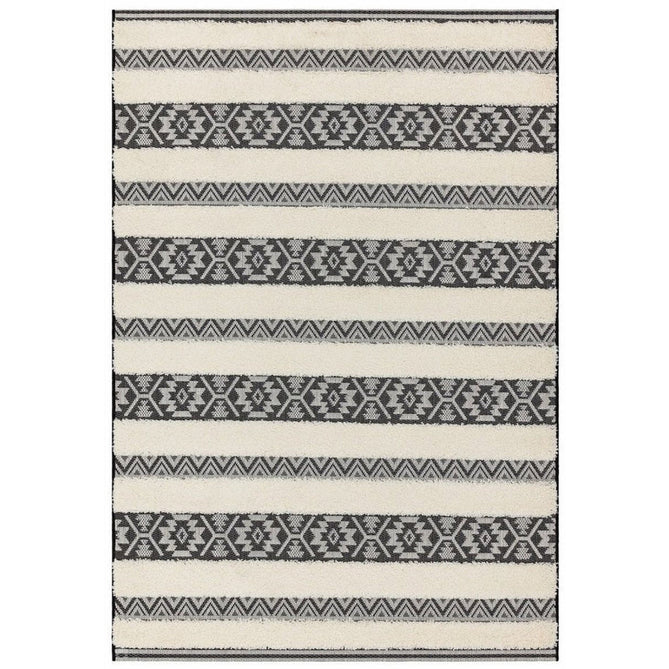 Monty MN04 Stripe Modern Durable Stain-Resistant Weatherproof Flatweave In-Outdoor Natural/Cream Rug-Asiatic Carpets-Rug Love - The Most Loved Rug Store