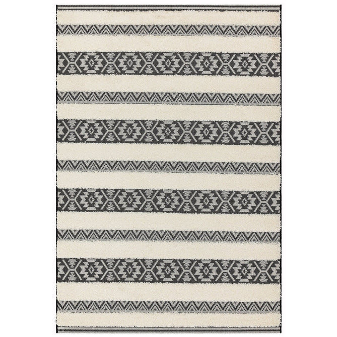 Monty MN04 Stripe Modern Durable Stain-Resistant Weatherproof Flatweave In-Outdoor Natural/Cream Rug-Asiatic Carpets-Rug Love - The Most Loved Rug Store