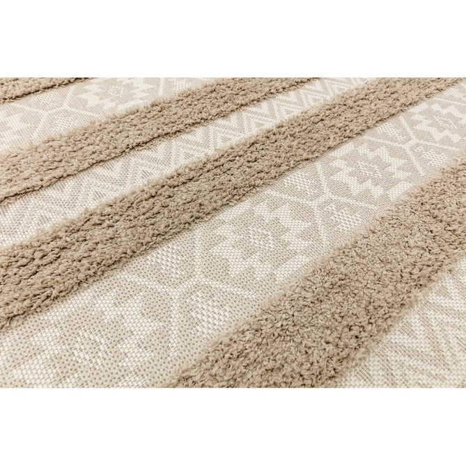 Monty MN04 Stripe Modern Durable Stain-Resistant Weatherproof Flatweave In-Outdoor Natural/Cream Rug-Asiatic Carpets-Rug Love - The Most Loved Rug Store