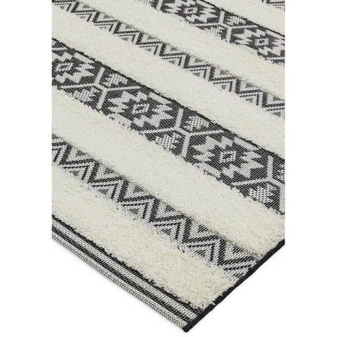 Monty MN04 Stripe Modern Durable Stain-Resistant Weatherproof Flatweave In-Outdoor Natural/Cream Rug-Asiatic Carpets-Rug Love - The Most Loved Rug Store