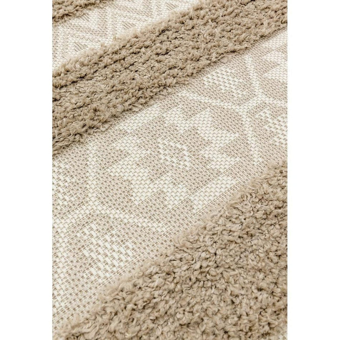 Monty MN04 Stripe Modern Durable Stain-Resistant Weatherproof Flatweave In-Outdoor Natural/Cream Rug-Asiatic Carpets-Rug Love - The Most Loved Rug Store