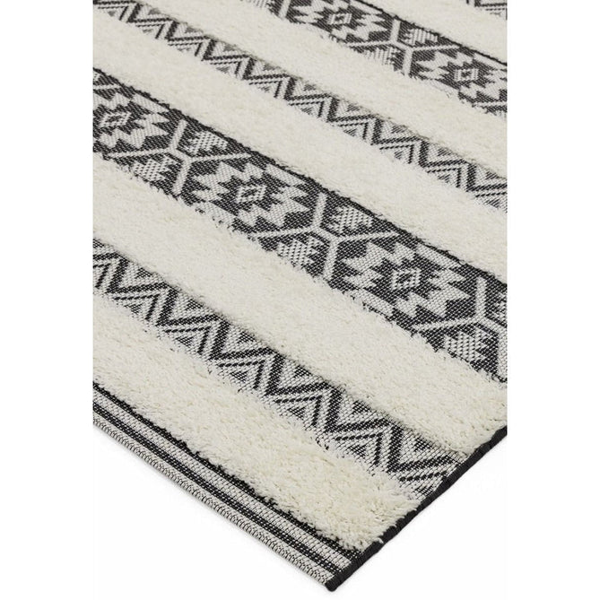Monty MN04 Stripe Modern Durable Stain-Resistant Weatherproof Flatweave In-Outdoor Natural/Cream Rug-Asiatic Carpets-Rug Love - The Most Loved Rug Store