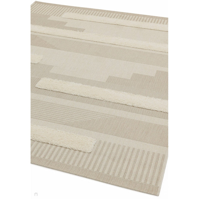 Monty MN06 Geometric Modern Durable Stain-Resistant Weatherproof Flatweave In-Outdoor Natural/Cream Rug-Asiatic Carpets-Rug Love - The Most Loved Rug Store
