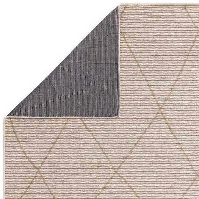 Mulberry Modern Plain Berber Jute Chenille Mix Ribbed Textured Soft-Touch Durable Flatweave Cream Rug-Asiatic Carpets-Rug Love - The Most Loved Rug Store