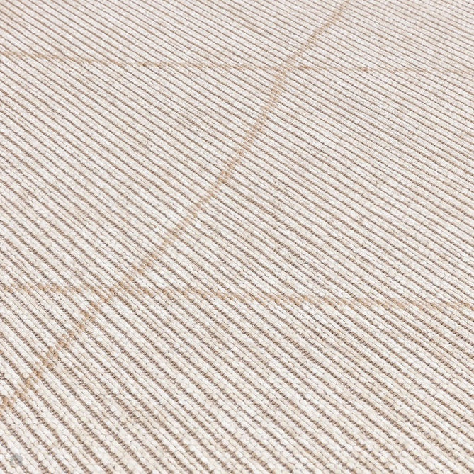 Mulberry Modern Plain Berber Jute Chenille Mix Ribbed Textured Soft-Touch Durable Flatweave Cream Rug-Asiatic Carpets-Rug Love - The Most Loved Rug Store