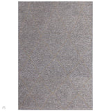 Mulberry Modern Plain Berber Jute Chenille Mix Ribbed Textured Soft-Touch Durable Flatweave Ice Blue Rug