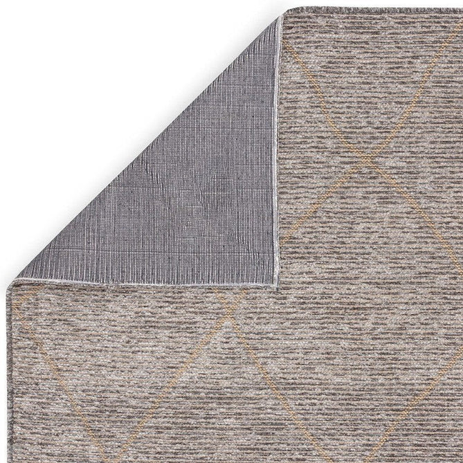 Mulberry Modern Plain Berber Jute Chenille Mix Ribbed Textured Soft-Touch Durable Flatweave Steel Grey/Silver Rug-Asiatic Carpets-Rug Love - The Most Loved Rug Store