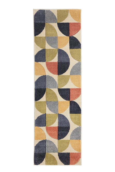 Newport Abstract Multicolour Rug-Melrose-Rug Love - The Most Loved Rug Store