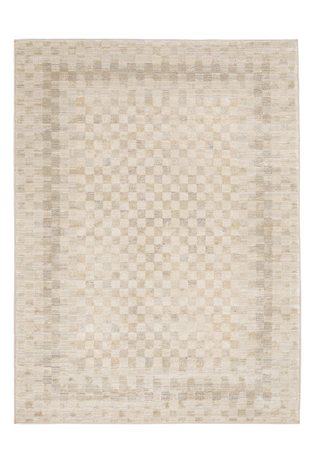 Noah Chequer Natural Rug-Melrose-Rug Love - The Most Loved Rug Store