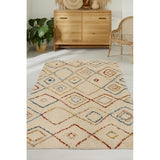 Noble Diamonds Brights Multicolour Rug