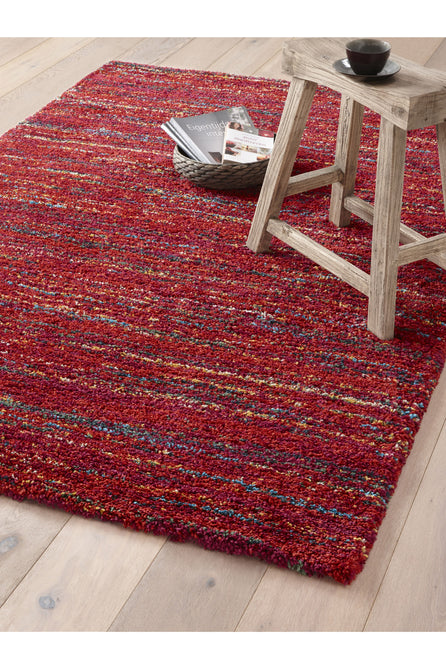 Noble Red/Multicolour Rug-Melrose-Rug Love - The Most Loved Rug Store