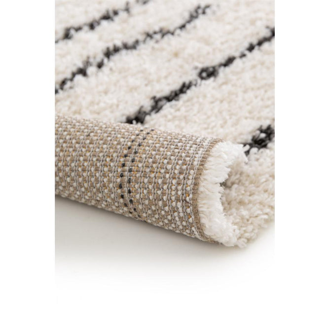 Nomadic Shaggy Blocks Natural Rug-Melrose-Rug Love - The Most Loved Rug Store