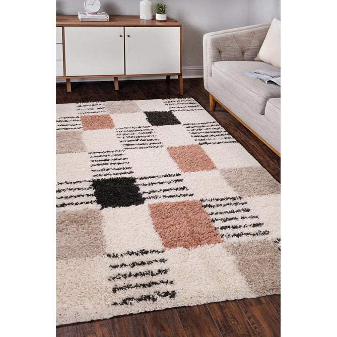 Nomadic Shaggy Blocks Natural Rug-Melrose-Rug Love - The Most Loved Rug Store