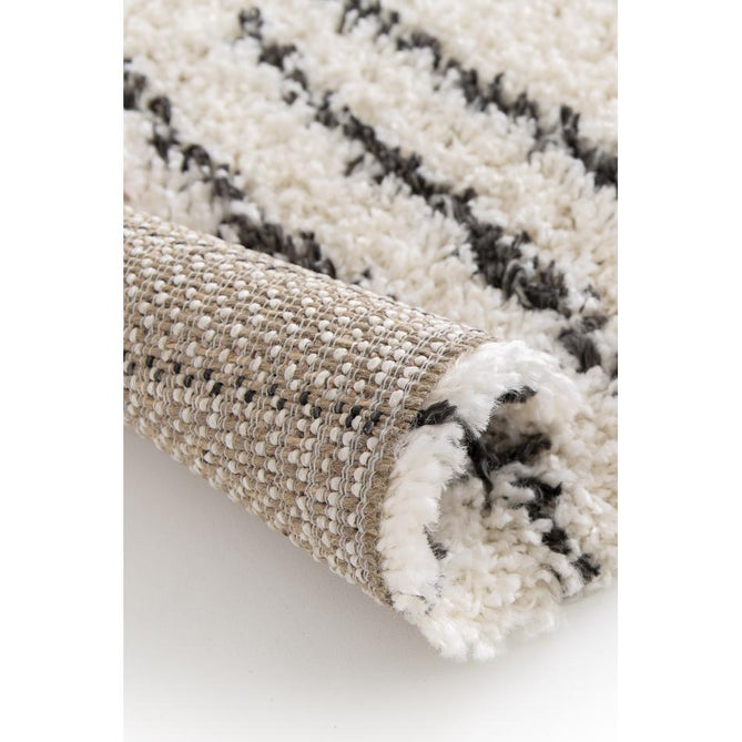 Nomadic Shaggy Diamonds Natural Rug-Melrose-Rug Love - The Most Loved Rug Store