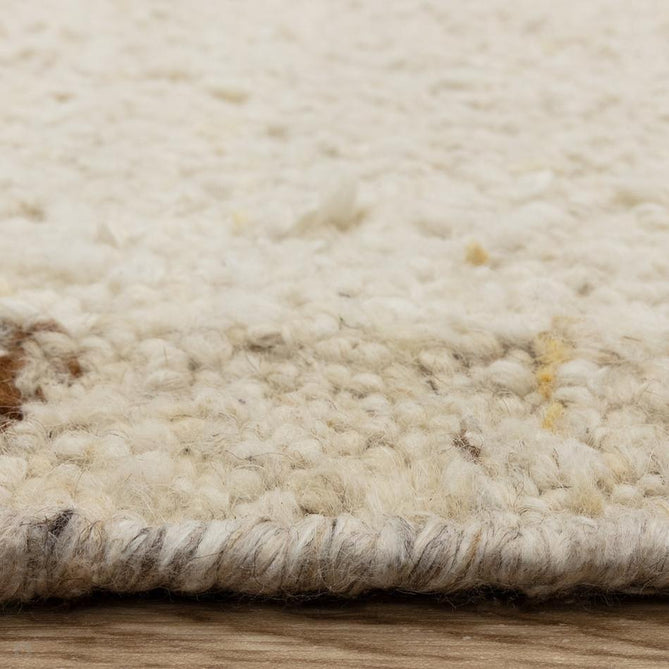 Napa Border Modern Plain Border Organic Hand-Woven Textured Wool Loop Pile Natural Beige/Sandstone Rug-Asiatic Carpets-Rug Love - The Most Loved Rug Store