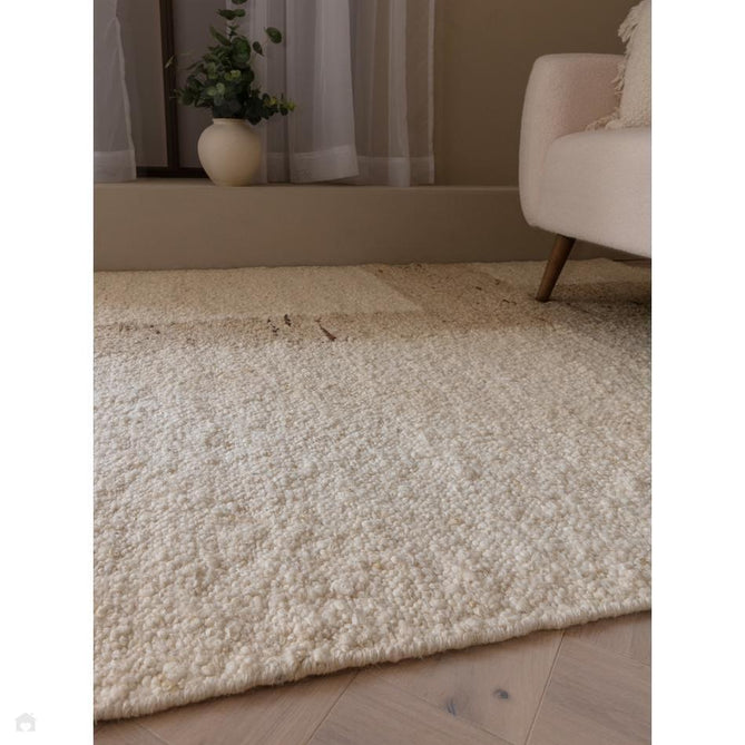 Napa Tumbla Modern Plain Block Organic Hand-Woven Textured Wool Loop Pile Natural Beige/Sandstone Rug-Asiatic Carpets-Rug Love - The Most Loved Rug Store