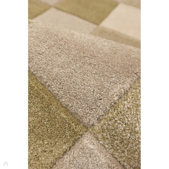 Newport Blocks Green Runner-Melrose-Rug Love - The Most Loved Rug Store