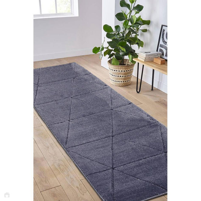 Newport Capleton Blue Runner-Melrose-Rug Love - The Most Loved Rug Store