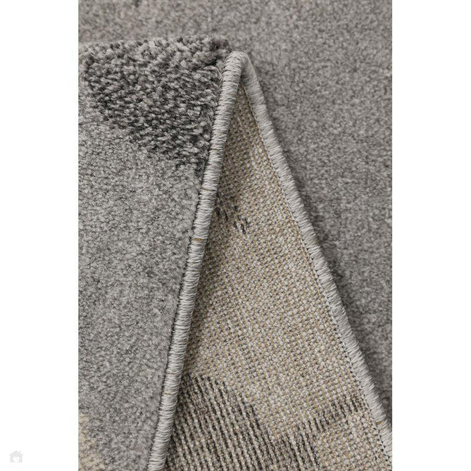 Newport Leaf Modern Floral Botanical Soft Carved Durable Short Pile Grey Runner-Melrose-Rug Love - The Most Loved Rug Store