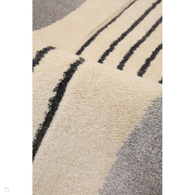 Newport Modern Arcs Grey Rug-Melrose-Rug Love - The Most Loved Rug Store