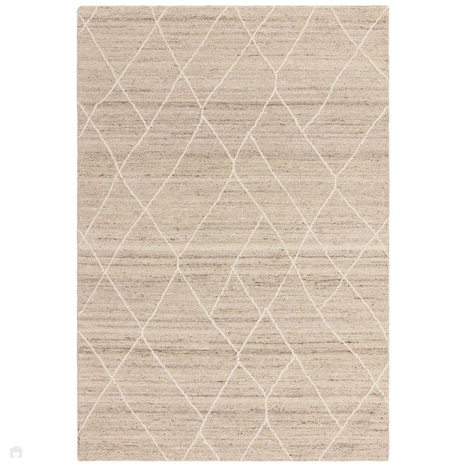Noah Moroccan Berber Boho Tribal Hand-Woven Textured Wool Natural Rug-Asiatic Carpets-Rug Love - The Most Loved Rug Store
