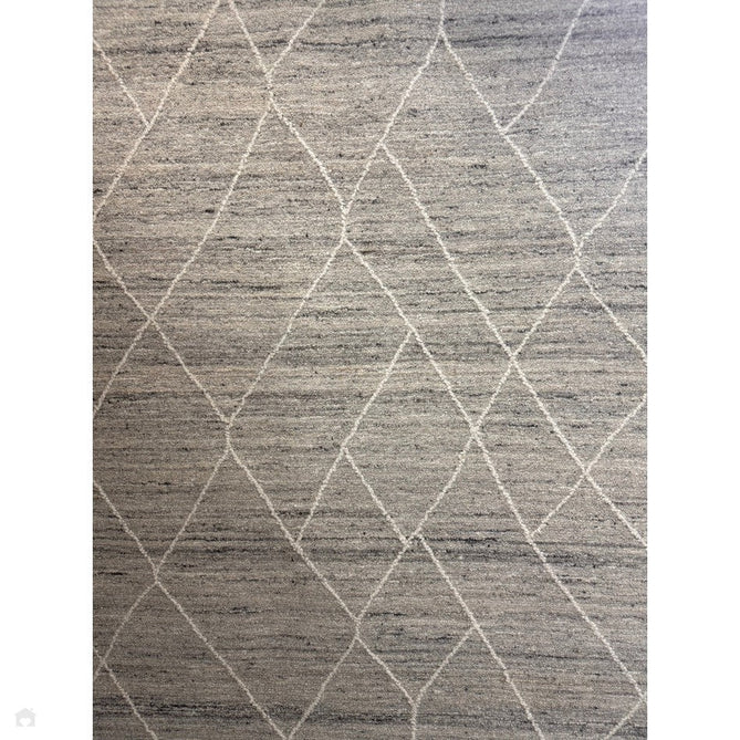 Noah Moroccan Berber Boho Tribal Hand-Woven Textured Wool Silver Rug-Asiatic Carpets-Rug Love - The Most Loved Rug Store