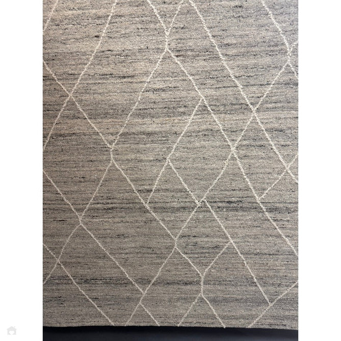 Noah Moroccan Berber Boho Tribal Hand-Woven Textured Wool Silver Rug-Asiatic Carpets-Rug Love - The Most Loved Rug Store