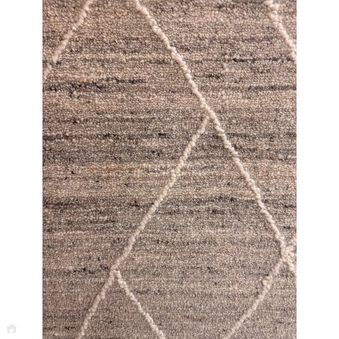 Noah Moroccan Berber Boho Tribal Hand-Woven Textured Wool Silver Rug-Asiatic Carpets-Rug Love - The Most Loved Rug Store