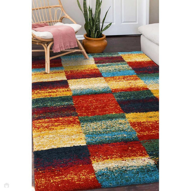 Noble Blocks Multicolour Rug-Melrose-Rug Love - The Most Loved Rug Store