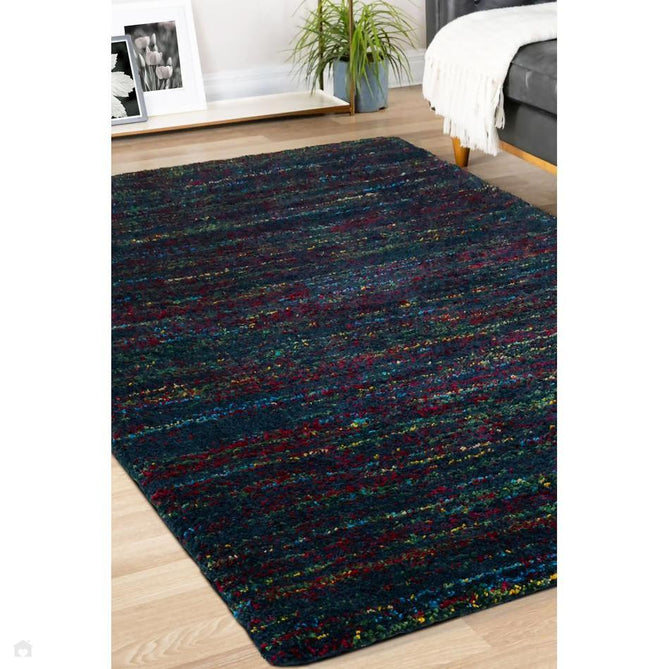 Noble Blue/Multicolour Rug-Melrose-Rug Love - The Most Loved Rug Store