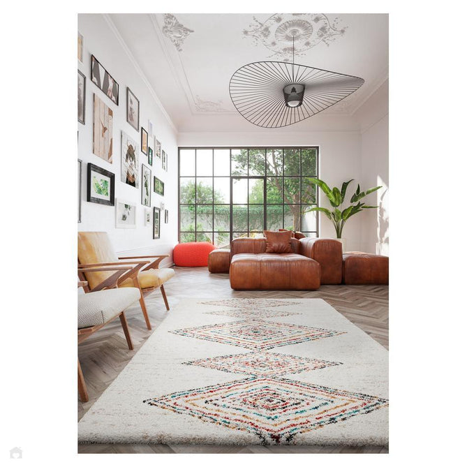Noble Diamonds Multicolour Rug-Melrose-Rug Love - The Most Loved Rug Store